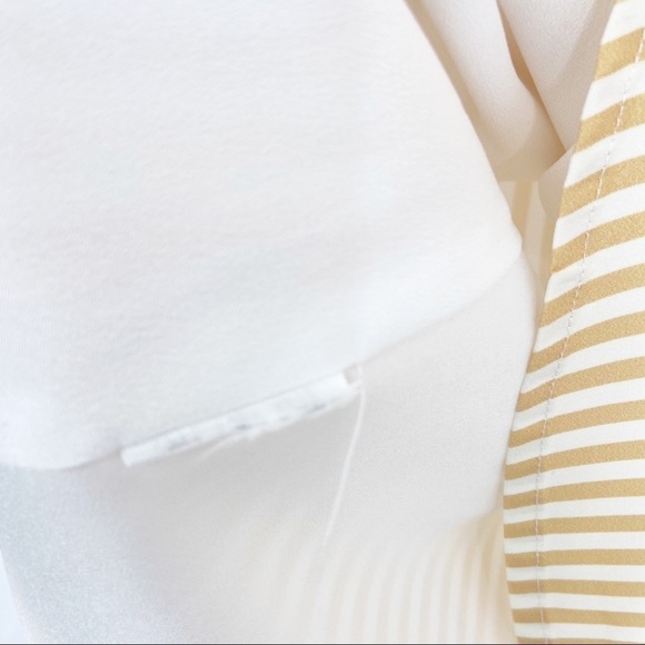 Revolve C/MEO Believe In Me Dress Honey Stripe Small - Picture 8 of 8